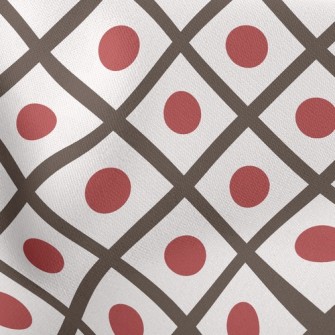 Checkered Dots Lightweight Cotton Poplin