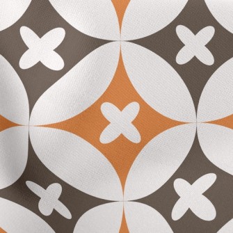 Cross And Circle Lightweight Cotton Poplin