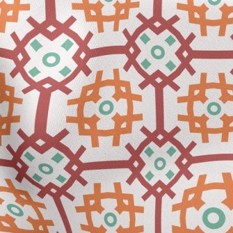 Three-Color Mesh Cross Lightweight Cotton Poplin