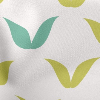 Small Leaves Lightweight Cotton Poplin