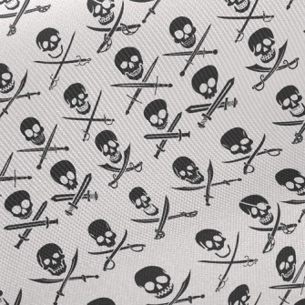 Samurai Skeleton Midweight Cotton Poplin