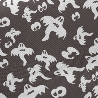 Big Eyed Ghost Midweight Cotton Poplin