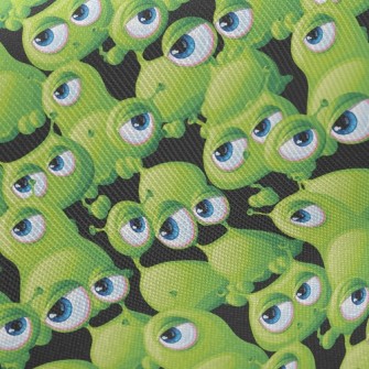 Little Green Monster Midweight Cotton Poplin