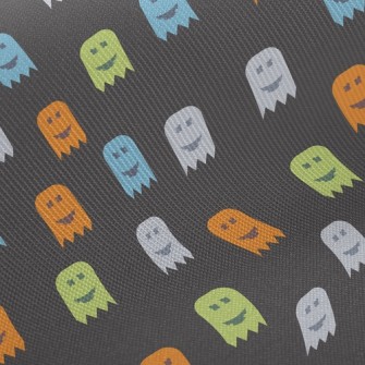 Happy Ghost Midweight Cotton Poplin