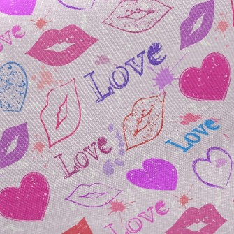 Lips Of Love Midweight Cotton Poplin