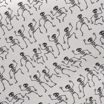 Dancer Skeleton Midweight Cotton Poplin