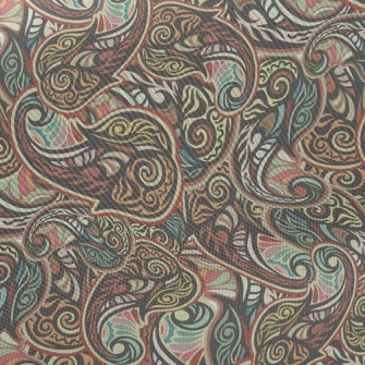 Amoeba Illustration Midweight Cotton Poplin