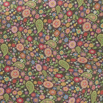 Changeable Flower Midweight Cotton Poplin