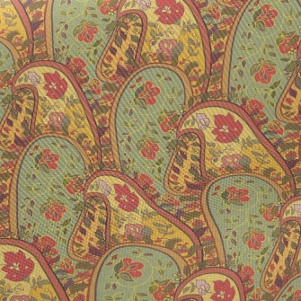 Rustic Spiral Pattern Midweight Cotton Poplin