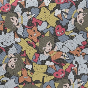 Fantasy Catwoman Midweight Cotton Poplin