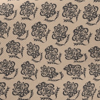 Chinese Style Flower Midweight Cotton Poplin