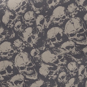 Scary Skeleton Midweight Cotton Poplin