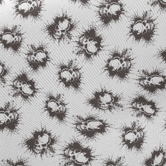 Painted Skull Midweight Cotton Poplin