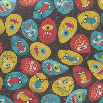 Monster Bad Guy Midweight Cotton Poplin