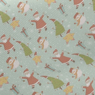 Merry Christmas Midweight Cotton Poplin