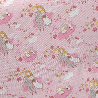 Couple In Love Midweight Cotton Poplin