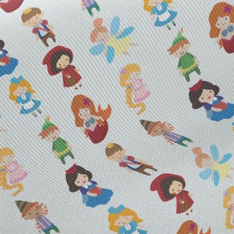 Fairy Tale Character Midweight Cotton Poplin