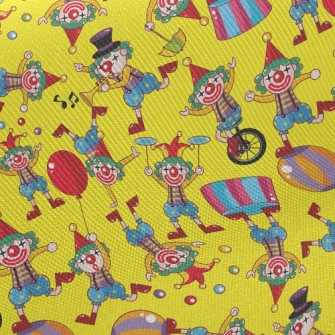Circus Clown Midweight Cotton Poplin
