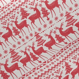 Christmas Totem Midweight Cotton Poplin