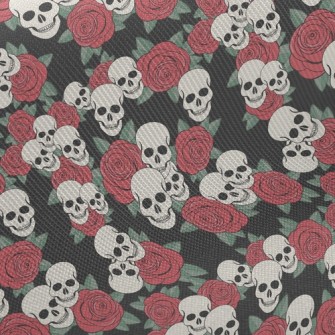 Rock Rose Skull Midweight Cotton Poplin