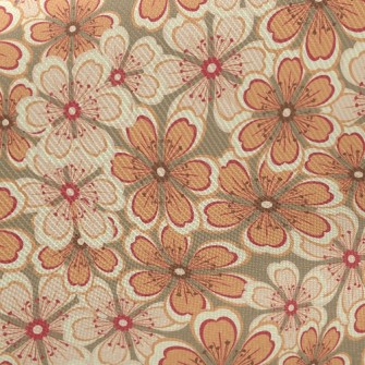 Plum Blossom Midweight Cotton Poplin