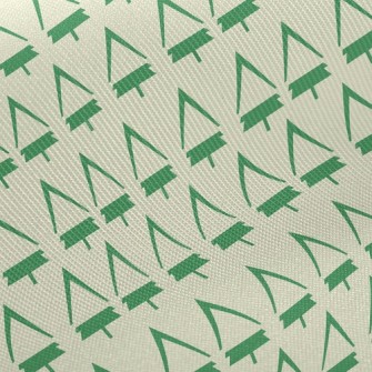 Simple Christmas Tree Midweight Cotton Poplin