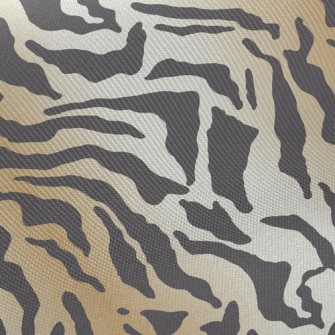 Cool Tiger Print Midweight Cotton Poplin