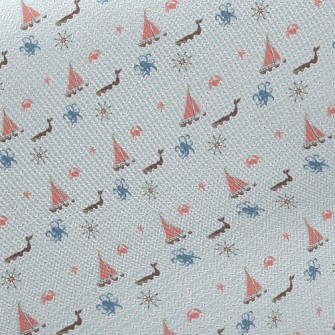 Happy Sailing Midweight Cotton Poplin
