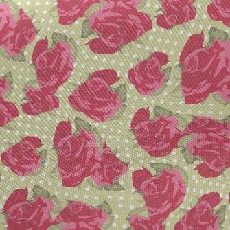 Big Rose Dot Midweight Cotton Poplin