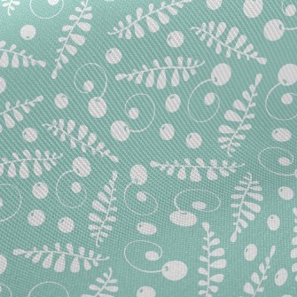 Fresh Fruit Leaves Midweight Cotton Poplin