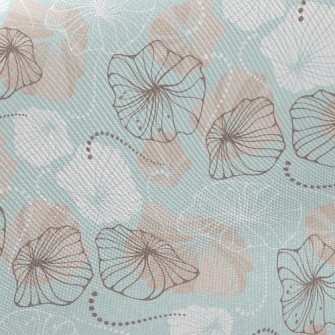 Elegant Flowers Midweight Cotton Poplin