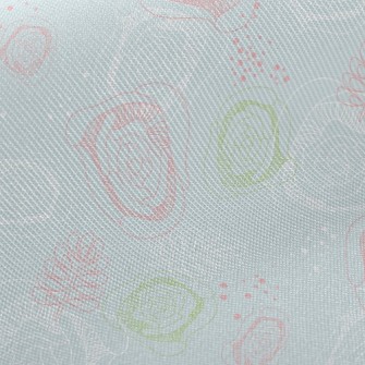 Mysterious Line Rose Midweight Cotton Poplin