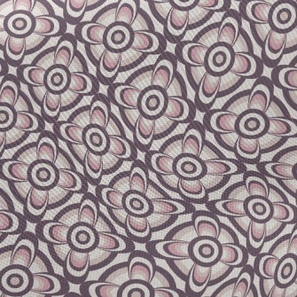 Dazzling Square Pattern Midweight Cotton Poplin