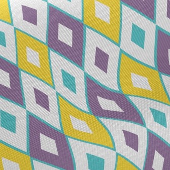 Personality Rhombus Midweight Cotton Poplin