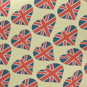 Union Jack Heart Midweight Cotton Poplin
