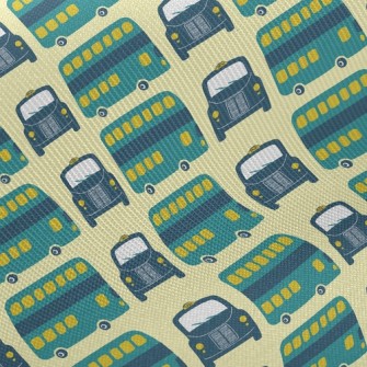Bus Taxi Midweight Cotton Poplin