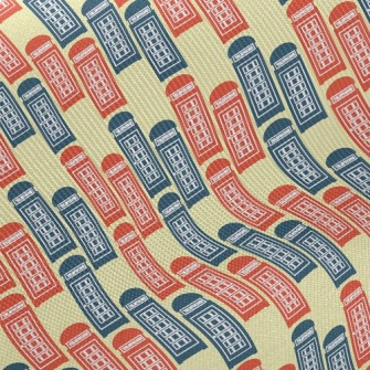 British Wind Phone Booth Midweight Cotton Poplin