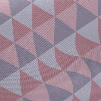 Asymmetric Color Triangle Midweight Cotton Poplin