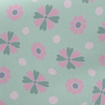 Cute Bicolor Petals Midweight Cotton Poplin