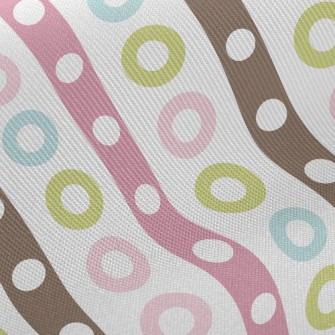 Colorful Dots Midweight Cotton Poplin