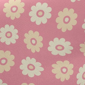 Small Round Flower Midweight Cotton Poplin