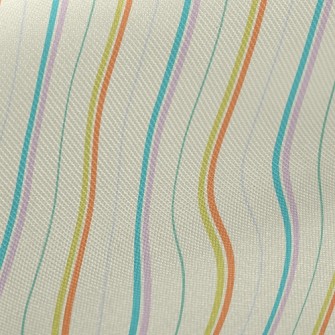 Simple And Colorful Lines Midweight Cotton Poplin