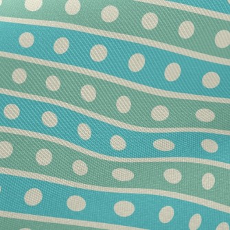 Pop Style Diagonal Stripes Midweight Cotton Poplin