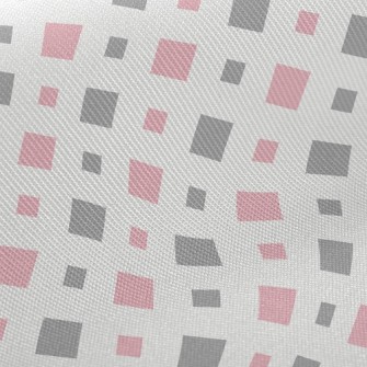 Pink Size Square Midweight Cotton Poplin