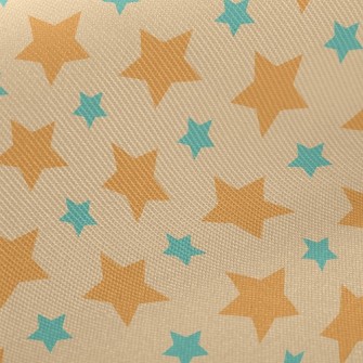 Shining Colorful Stars Midweight Cotton Poplin