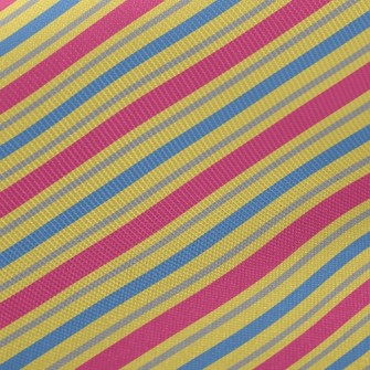 Visually Colorful Lines Midweight Cotton Poplin