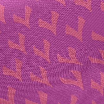 Geometric Heart Midweight Cotton Poplin