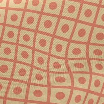 Cross Diamond Dots Midweight Cotton Poplin