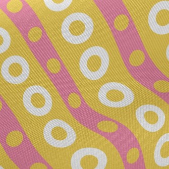 Dots And Lines Of Different Si Midweight Cotton Poplin