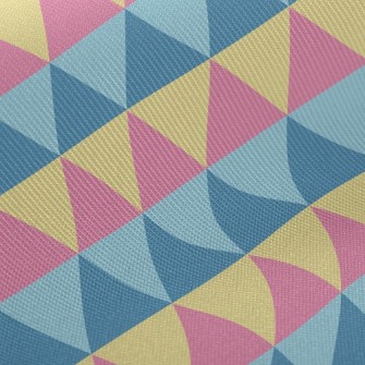 Visual Sense Multicolor Triang Midweight Cotton Poplin